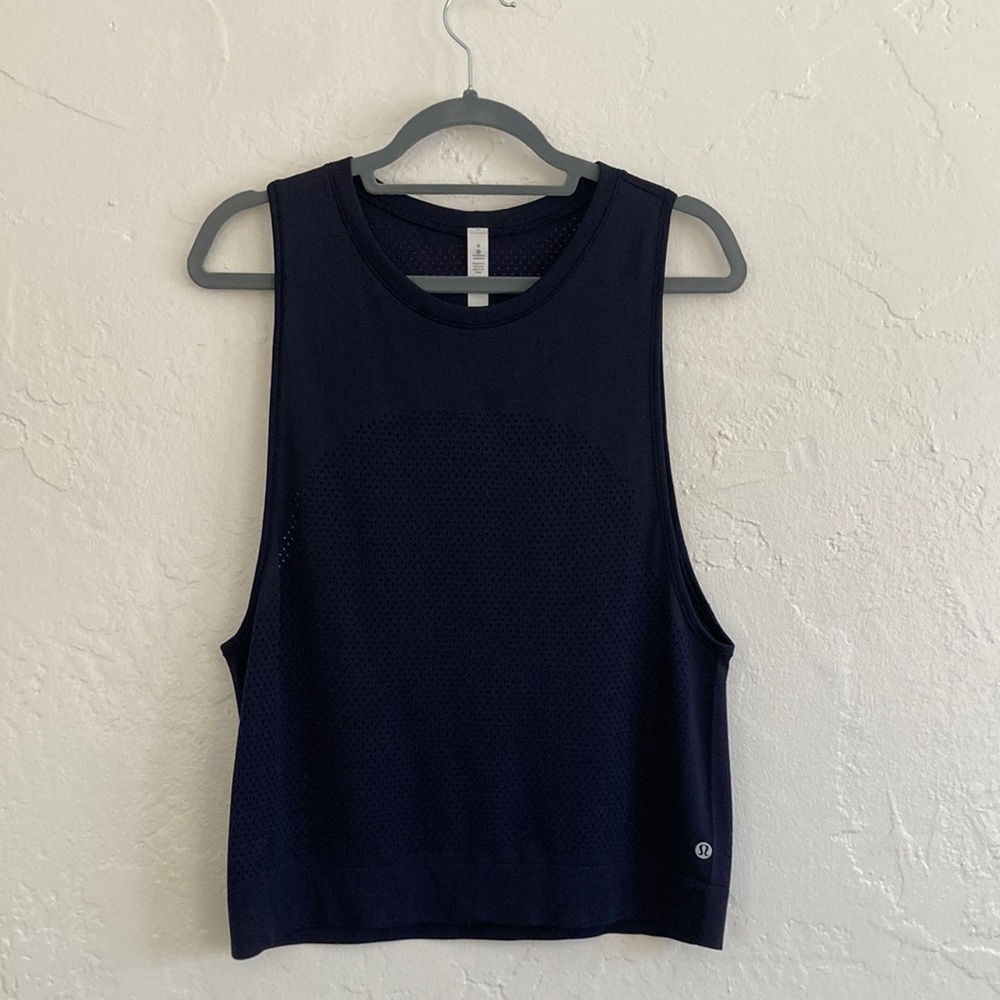Lululemon Navy Tank Top